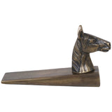 A/Q BRASS HORSE DOOR STOP Meadow Lane 1