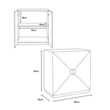 Ashley 2 Door Buffet Sideboard Meadow Lane 3