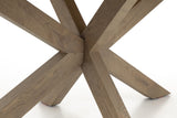 Forino Dining Table Weathered Oak Meadow Lane