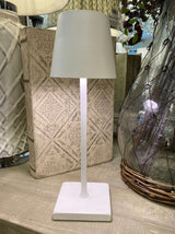 LED Rechargeable white Touch Lamp meadow lane