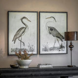 MORETON SET OF 2 HERON FRAMED PRINTS_meadow lane