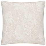 Marigold Piped Jacquard Cushion Stone Feather Filled Meadow Lane