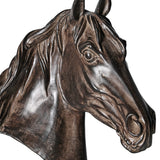Rustic Horse Head on Stand MLH