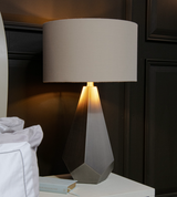 RV Agato Table Lamp Gunmetal Finish