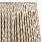 Vienna Zig Zag Gathered Taupe Empire Shade
