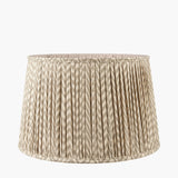 Vienna Zig Zag Gathered Taupe Empire Shade