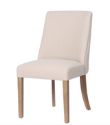 Wexford Beige Linen Chair Meadow Lane