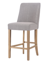 Wexford Sand Linen Counter Stool Meadow Lane