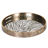 Zebra Patterened Tray Meadow Lane