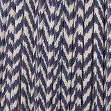 Vienna Zig Zag Gathered Blue Empire Shade