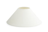 Circum Conical Lampshade in Off-White