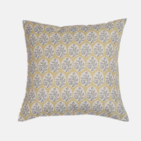 Mustard grey outlet cushions