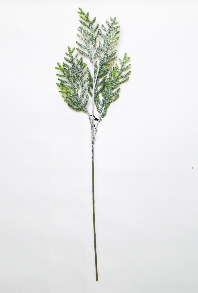Glittered Pine Needle Spray– Festive Decoration