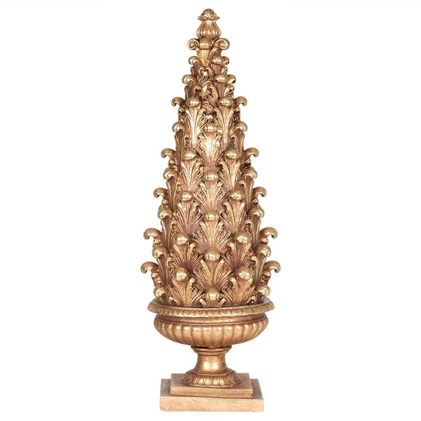 GOLD TREE WITH PLANTER