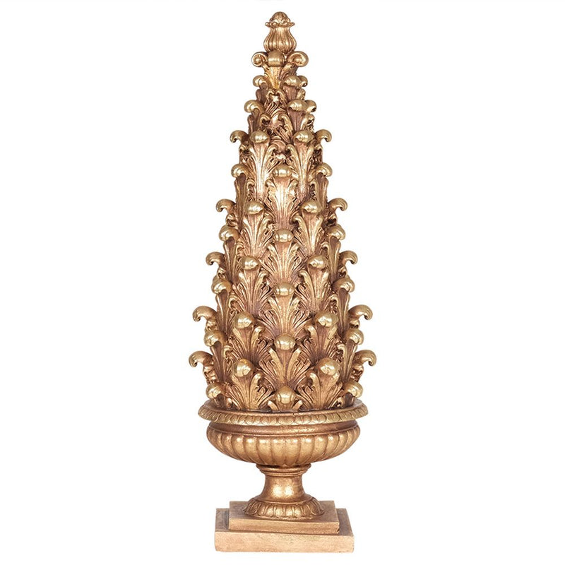GOLD TREE WITH PLANTER