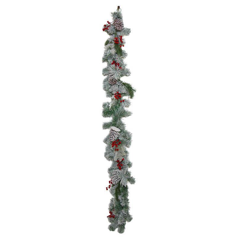 Berry & Pinecone Garland  – Holiday Decoration - 180СМ