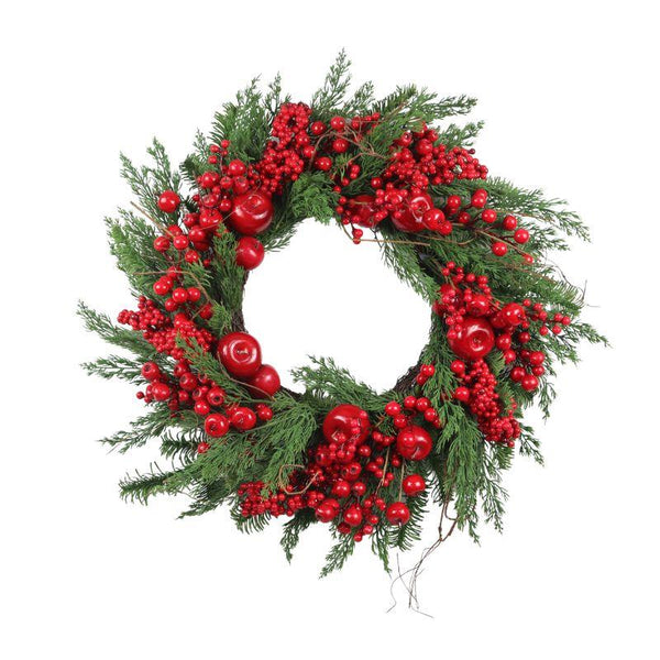 Red Berry Wreath – Christmas Accent