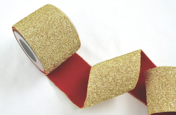 Alumin Velvet Ribbon with Bagging – Christmas Ribbon