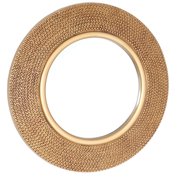 A/Q GOLD ROUND MIRROR Meadow Lane