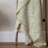 Acorn Tonal Jacquard Throw in Sage ML