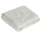 Acorn Tonal Jacquard Throw in Sage Meadow Lane