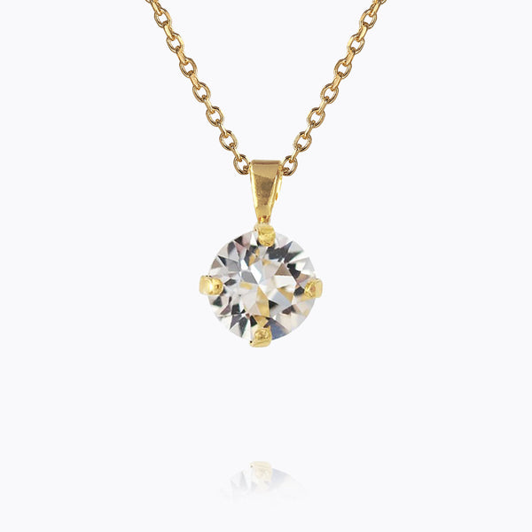 CLASSIC PETITE NECKLACE GOLD CRYSTAL