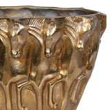 Brass Horse Vase MLH
