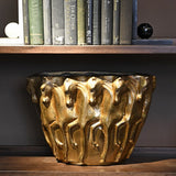 Brass Horse Vase ML
