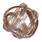 Brown Glass Knot Ornament Meadow Lane