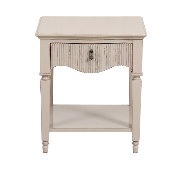Mindy Browne CamIlle Side Table -Linen