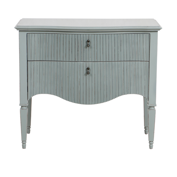 Mindy Browne CamIlle Two Door Chest -Sage Green