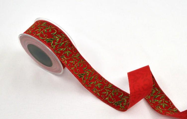 Velluto Con Rami Velvet Ribbon – Christmas Ribbon