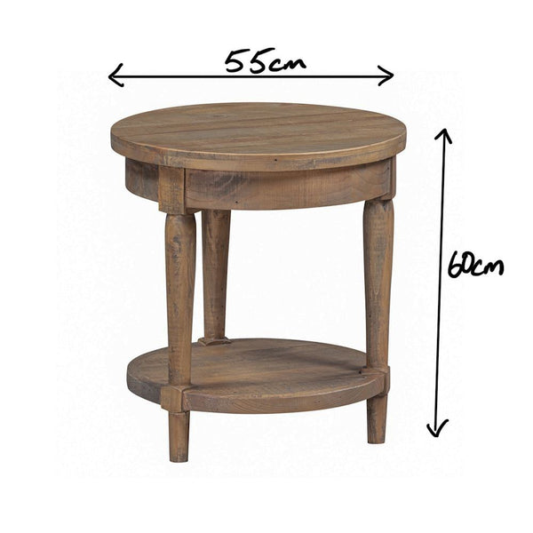 Donard Round Side Table Meadow Lane 1