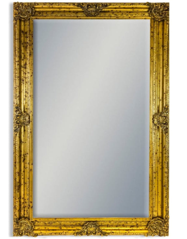EXTRA LARGE GOLD RECTANGULAR CLASSIC MIRROR Meadow Lane