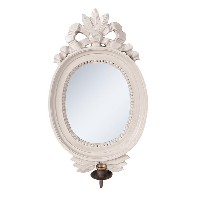 Elegant Verre Mirror White Meadow Lane 