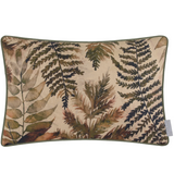 Elowen Printed Piped Cushion Mulberry Feather Filled Meadow Lane
