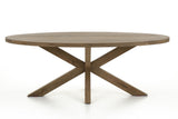 Forino Dining Table Weathered Oak Meadow Lane Home
