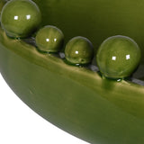 Green Oval Bobble Bowl MLH