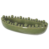Green Oval Bobble Bowl Meadow Lane