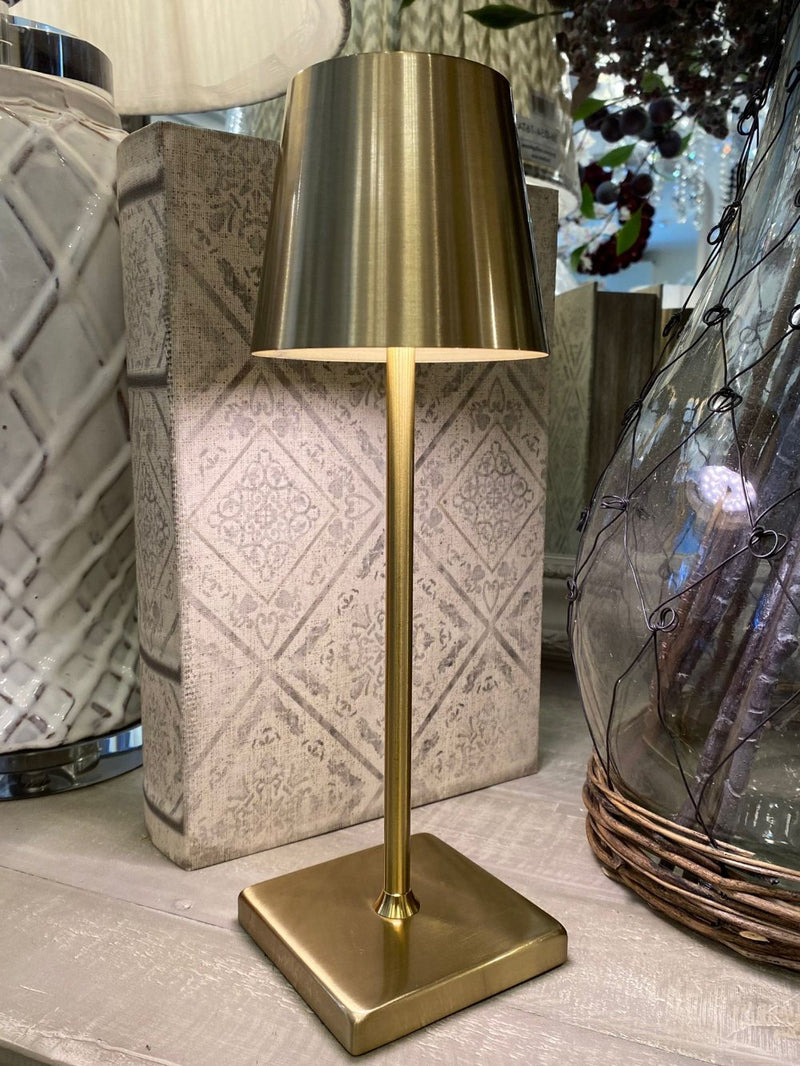 LED Rechargeable gold Touch Lamp meadow lane 