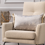 Orta Cushion Silver Feather Filled MLH