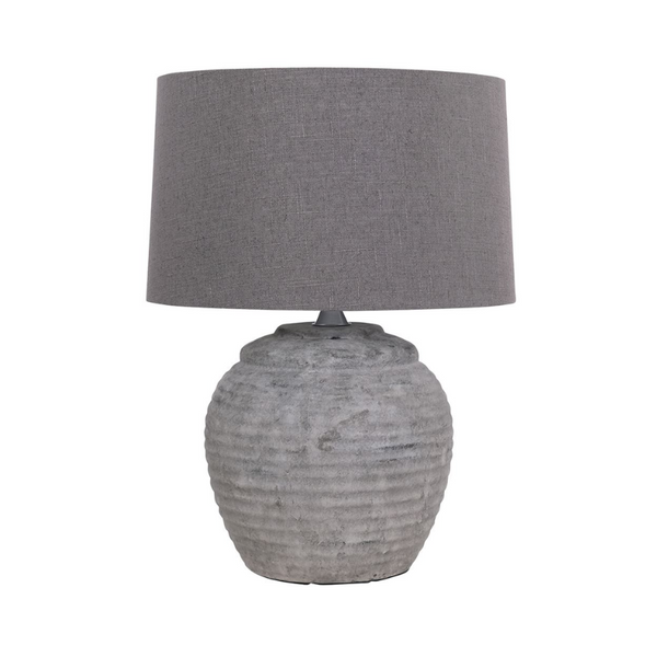 ROSSO SMALL STONE TABLE LAMP 38X38X50CM