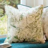 Rothesay Printed Piped Cushion Meadow Feather Filled ML