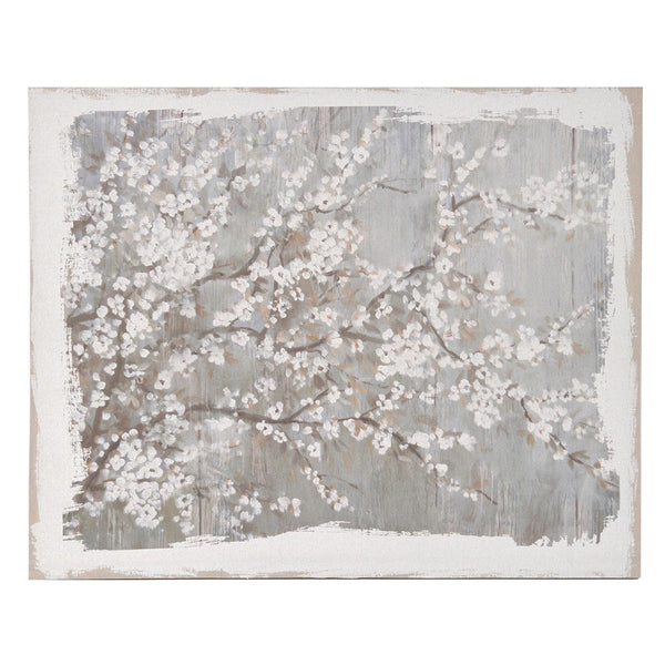 Saison White Cherry Blossom Canvas Print Meadow Lane
