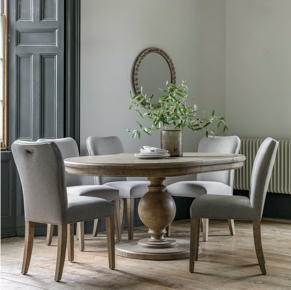 Vancouver Round Extendable Dining Table