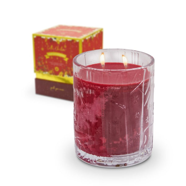 Celtic Candles CINNAMON & WINTER BERRIES 2-WICK CANDLE