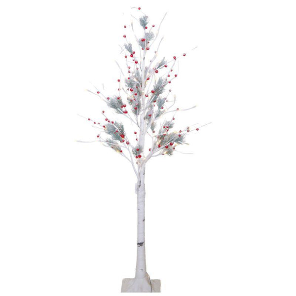 Bell Snowy Christmas Tree 120cm – Holiday Decoration