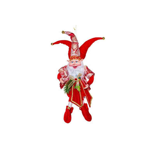 Red Elf Figurine – Festive Decoration