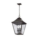 Galena 4 Light Chain Lantern - Sable