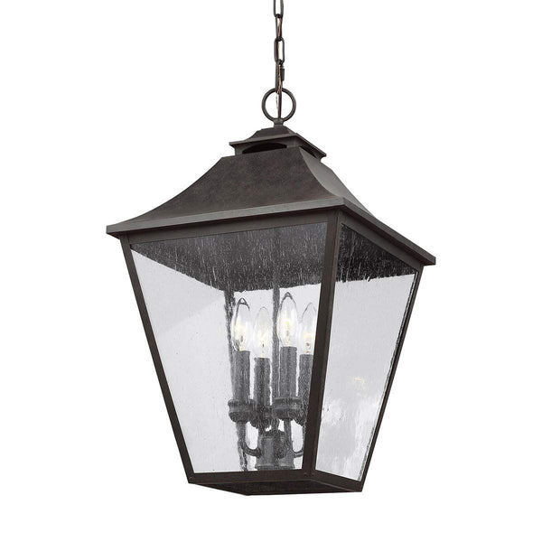 Galena 4 Light Chain Lantern - Sable